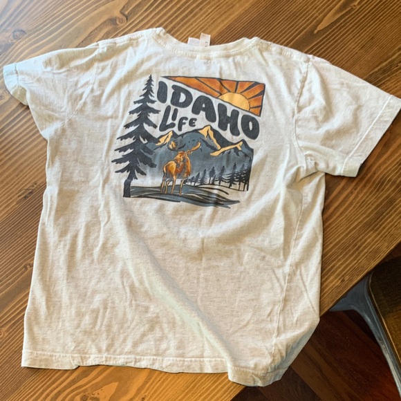 Live And Tell Other - Kids Cream Short Sleeve Graphic Tee - Coeur d'Alene Idaho